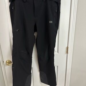 Outdoor Research Softshell Black Pants